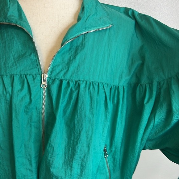 Free People Balloon Bomber Jacket M Y2K Bubble Hem Slouchy Whimsy grunge Fairy - Picture 8 of 16